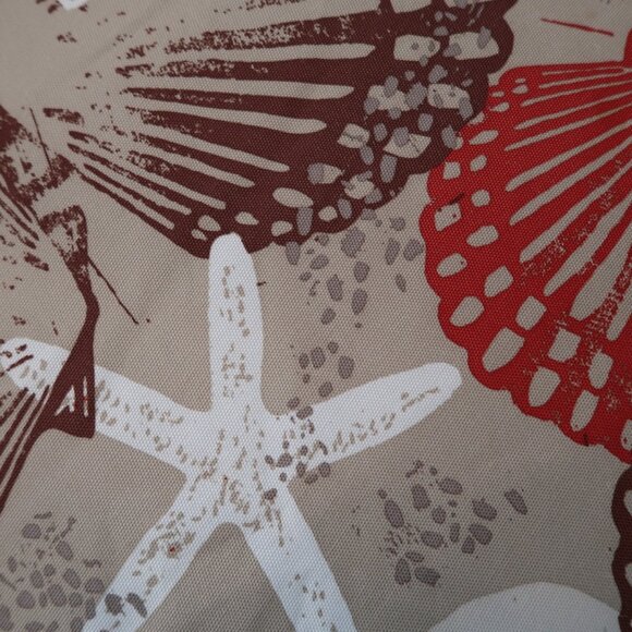 Sonoma Seashell Print Indoor/Outdoor Tablecloth 70" Round - Picture 5 of 7